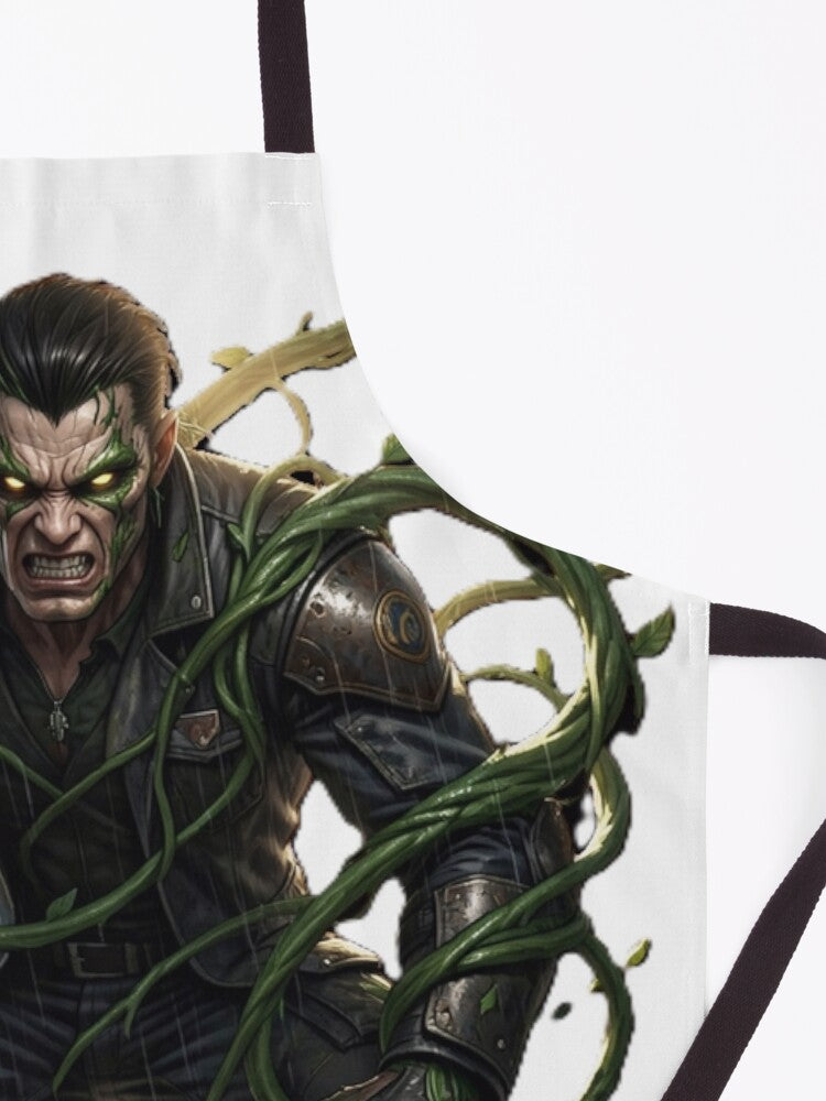 Mystic Man – Glowing Green Eyes Digital Art PNG | Fantasy Hero Illustration | Commercial Use