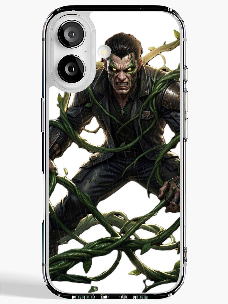 Mystic Man – Glowing Green Eyes Digital Art PNG | Fantasy Hero Illustration | Commercial Use